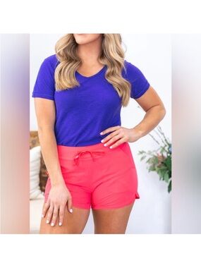 Mono B Athleisure Shorts With Shorts Liner